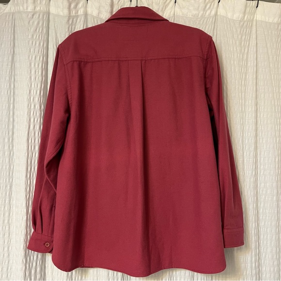 Rustic Outfitters Mauve Button Down Cotton Women’s Shacket Size 2x - Picture 3 of 6